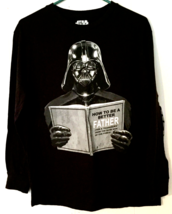 Star Wars t-shirt size S men Darth Vader long sleeve with print black 10... - £7.75 GBP