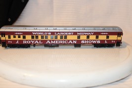 HO Scale IHC, Coach Car, Royal American Shows, Red, #74 - $40.00