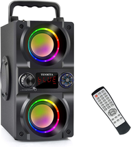 Bluetooth Speaker, 40W (60W Peak) Portable Wireless Speaker with Colorful Light - £102.25 GBP