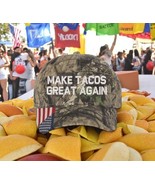 MAKE TACOS GREAT AGAIN HAT Trump PARODY FUNNY EMBROIDERED Adjustable MOS... - $26.99