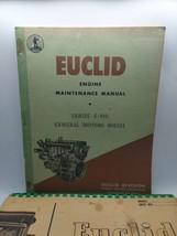 Euclid Gm Series 6-110 Diesel Engine Maintenance Service Repair Manual 1955 Plus - £23.34 GBP
