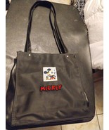 Walt Disney World Mickey Mouse Black Tote Over the Shoulder Bag 30 x 11 ... - £16.41 GBP