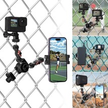 Aluminum Fence Mount for Go pro,iPhone, Phone, DJI Osmo Action 5 pro/4/3... - $24.99