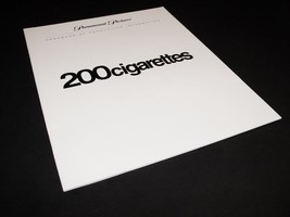 1999 Movie 200 CIGARETTES Press Kit Production Notes Casey Affleck Court... - £12.57 GBP