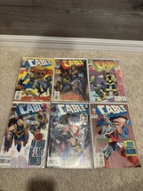 Vintage CABLE Comic Lot of 6 Books Marvel Comics - Direct Edition In Pro... - $17.99