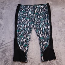 Avia Activewear Capri Pants Women XXL Black Casual Outdoor Elastic Waist Legging - £17.90 GBP