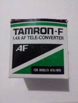 Tamron - F 1.4X AF Tele-Converter Lens For Minolta AFXi / AFSi Camera New In Box - £78.40 GBP