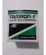 Tamron - F 1.4X AF Tele-Converter Lens For Minolta AFXi / AFSi Camera Ne... - £79.63 GBP