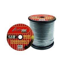 Audiopipe Primary Wire 18-Gauge 500 Foot Spool - Gray - $88.36 CAD
