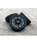 2011-2025 GMC Sierra 2500 Black & Machine CV64 20" 8-180 Wheels 265/60 A/T Tires - $2,167.11