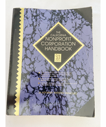 1989 PB The California Nonprofit Corporation Handbook by Mancuso, Anthony  - $23.95