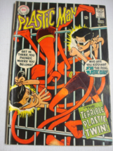 Plastic Man #10 DC Comic Good+ 1968 The Terrible Plastic Twin! - $8.99