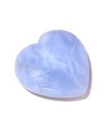 60.5Carat Blue Calcite Heart Shape Extra Large Loose Gemstone for Jewelr... - £22.74 GBP