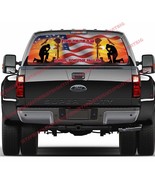 Stand for the American Flag Kneel for the Fallen Rear Window Decal - $76.99
