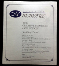 Creative Memories 8x10 Holiday Scrapbook Pages 5 Shts/ 10 Pgs NIP RCM-10... - $16.95