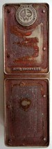 Antique Ad Wood Print Block~Enterprise Dye Woodsocket R - £50.51 GBP