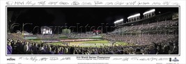 Chicago Cubs 2016 WS Wrigley Field Copy Signs Unframed Panoramic Poster #2117 - £39.49 GBP