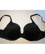Victoria&#39;s Secret BODY BY VICTORIA bra 34C black padded underwire seamle... - $53.51 CAD