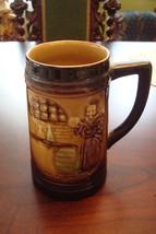 Moriyama hand painted in Japan Beer Stein decorated with a monk, 5 1/2&quot; ... - $551.68 MXN