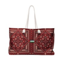 Palestinian Weekender Bag Tote Gaza Palestine Pattern Oversized Palestin... - £56.34 GBP