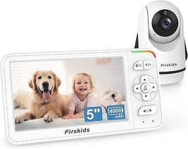 Baby Monitor 5 Video Baby Monitor with Camera and Audio 32 Hour Battery non wifi - £110.13 GBP