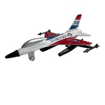 Zee Toys Dyna Flites: USAF General Dynamics F-16 Diecast A144 Airplane Vintg EUC - £4.58 GBP