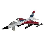 Zee Toys Dyna Flites: USAF General Dynamics F-16 Diecast A144 Airplane V... - £4.43 GBP