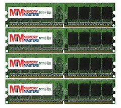 MemoryMasters New 4GB 4x1GB DDR2 PC2-5300 667MHz RAM Memory for Dell Compatible  - £15.61 GBP