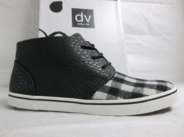 Dolce Vita Size 7.5 M Giaa Black Grey Plaid Fashion Sneakers New Womens Shoes - £54.59 GBP