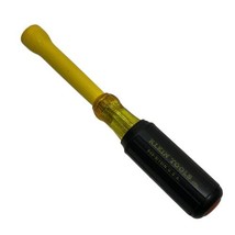Klein Tools Nut Driver 640 9/16&quot; Heavy Insulated Yellow USA - £20.93 GBP