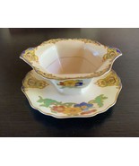 John Maddock &amp; Sons ENGLAND Gravy Boat Attached Underplate MINERVA Royal... - $1,302.00 MXN