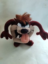 Vintage 1994 Tasmanian Devil Plush Stuffed Animal Taz Looney Tunes Tyco 12” - $14.99