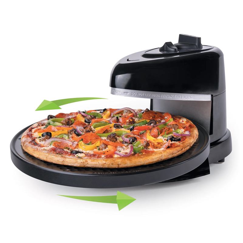 Pizzazz plus Rotating Pizza Oven, 03432 Black Item image 10