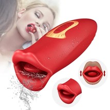 Portable Tongue vibrator for Women, Vibrator Sex Toys for Women Tongue - £35.63 GBP