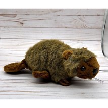 Legends Fuzzy Friends Beaver Brown 9&quot; Plush Stuffed Animal River Pond - $9.64