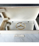 Mercedes-Benz Chrome Mirror License Plate Gold Star Logo 3D Vanity Tag #... - $94.95