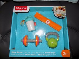 Fisher-Price Baby Biceps Gift Set-Work Out Baby Biceps Workout Set NEW - £25.87 GBP
