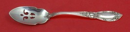 King Richard by Towle Sterling Silver Olive Spoon Pierced Custom Made 6&quot; - £54.47 GBP