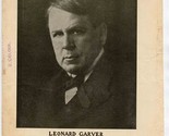 Leonard Garver Dramatic Speaker Advertising Brochure 1910&#39;s - $17.82