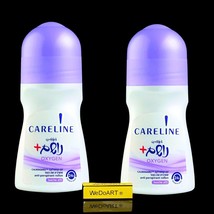 Careline -2 Deodorant roll-on breathe Purple without alcohol  (2x 75 ml) - £25.65 GBP