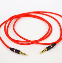 3.5Mm 1/8&quot; Audio Speaker Cable Lead Car Aux-In Cord For Mobile Smart Cel... - £11.79 GBP
