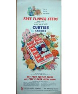 Baby Ruth Curtiss Candy Free Flower Seeds Print Magazine Advertisement 1955 - $5.99