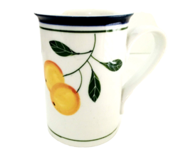 Dansk Fruit Mug with Lemons Ceramic 4.25&quot;H x 3.25&quot; diam Niels Refsgaard - £8.96 GBP