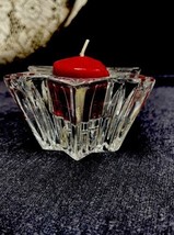 Vintage 6Point Star Candle Holder Votive Or Tapered Royal Limited Heavy ... - $6.93