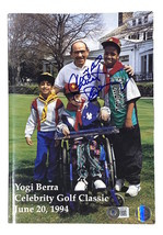 Yogi Berra Unterzeichnet 1994 Promi Golf Klassisch Programm Bas - £98.47 GBP