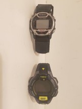 Timex And Armitron Lot Of 2 Digital Watches Ironman Need Batteries Mens Black - £15.97 GBP
