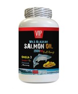 heart health supplement - ALASKAN SALMON OIL 2000 - anti inflammatory 1B... - £19.84 GBP