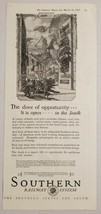 1927 Print Ad Southern Railway Systems Door of Opportunity in the South - £10.56 GBP
