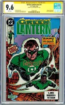 Green Lantern #1 CGC SS 9.6 SIGNED Pat Broderick Cover &amp; Art Hal Jordon John Guy - £124.28 GBP