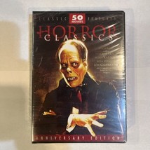 NEW - Horror Classics - 50 Movie Pack Anniversary Edition - 12 DVD Set 6... - $12.86